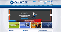 Desktop Screenshot of canacopepue.org